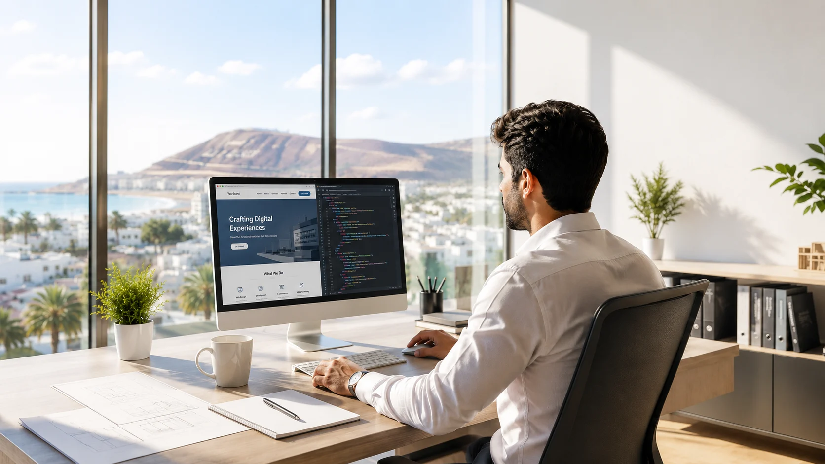 Création de sites web professionnels à Agadir