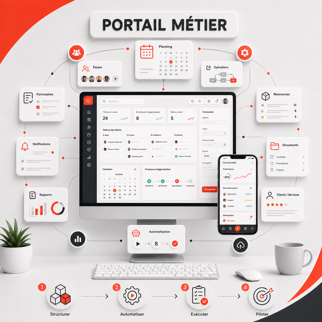 Portails métier