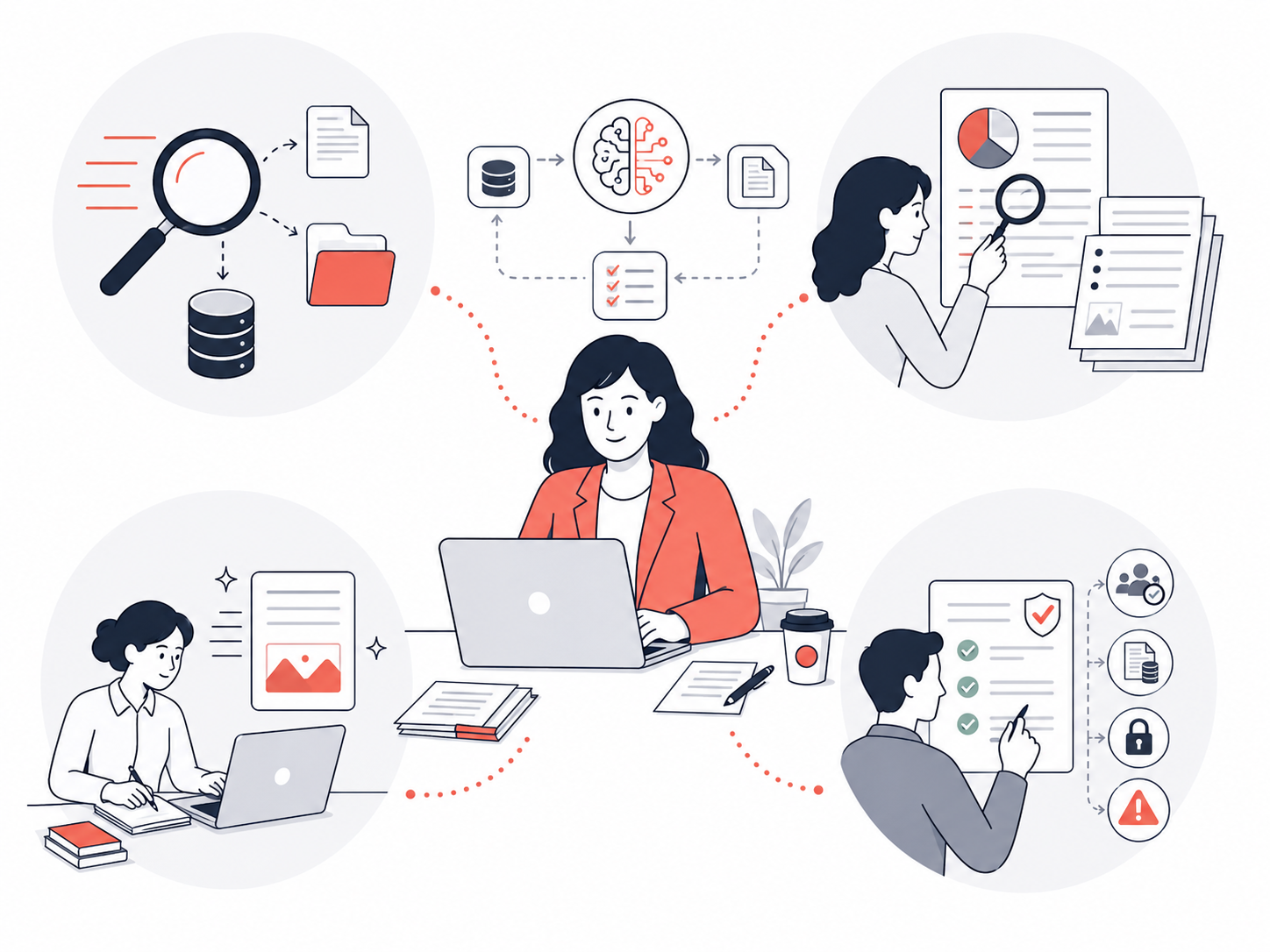 Priorisation d’un diagnostic digital selon constats impacts efforts et dépendances