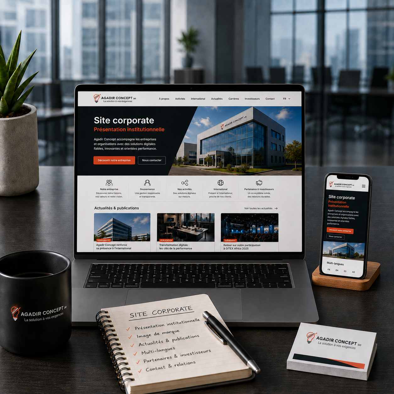 Site corporate